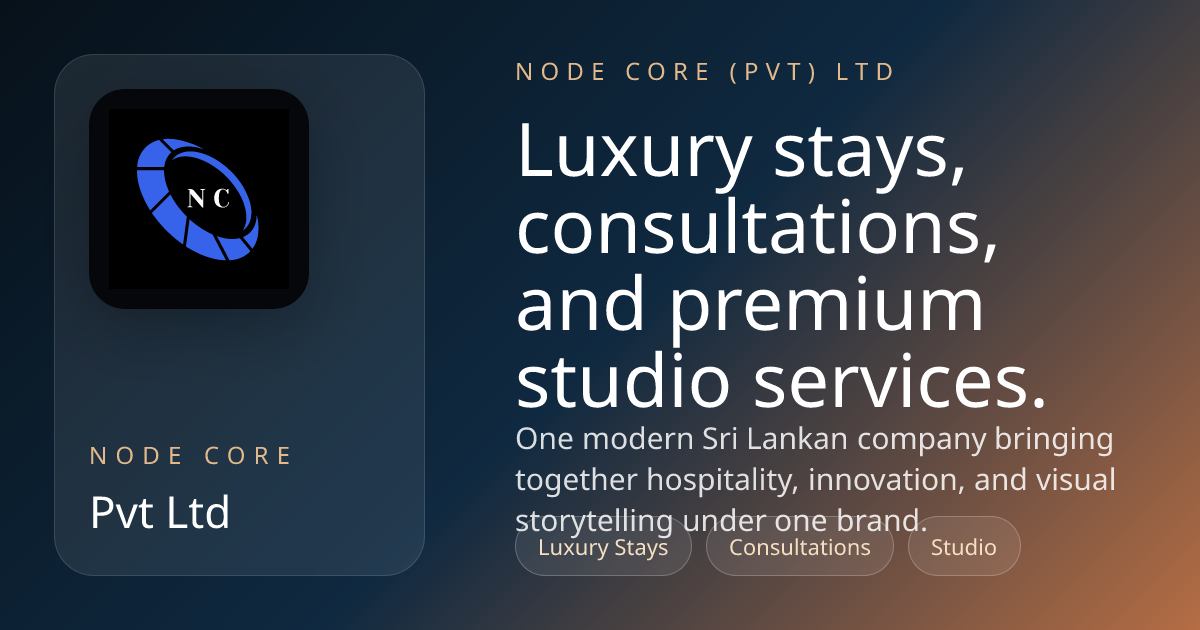 Node Core (Pvt) Ltd